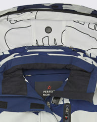 Navy & White - Bear Print