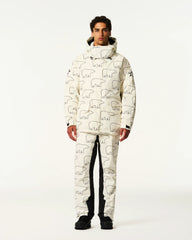 White & Black - Bear Print