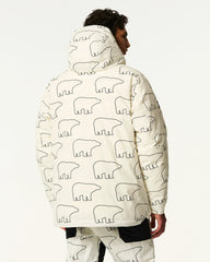 White & Black - Bear Print