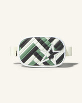 Waffle Print Green