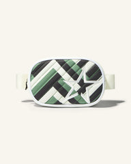 Waffle Print Green