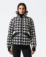 Houndstooth - Black,Snow White