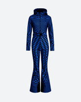 Indigo Twisted Houndstooth