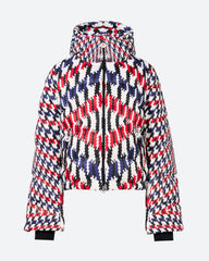Red Twisted Houndstooth