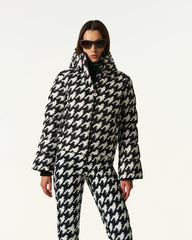 Black & White - Houndstooth Print