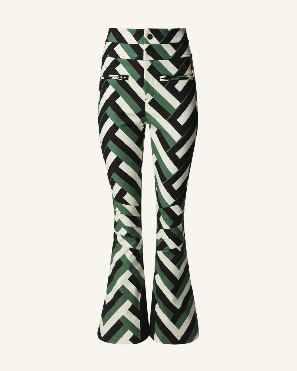 Waffle Print Green
