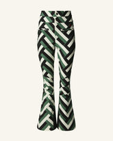 Waffle Print Green