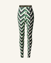 Waffle Print Green