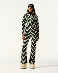 Waffle Print Green