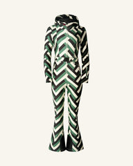 Waffle Print Green