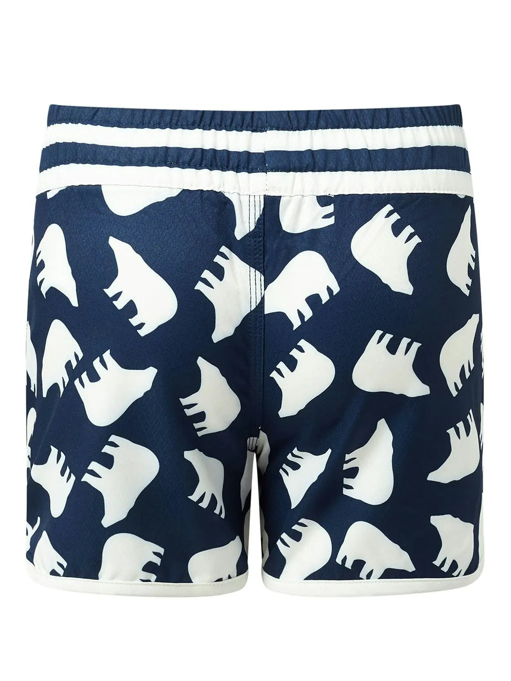 Navy & White - Bear Print