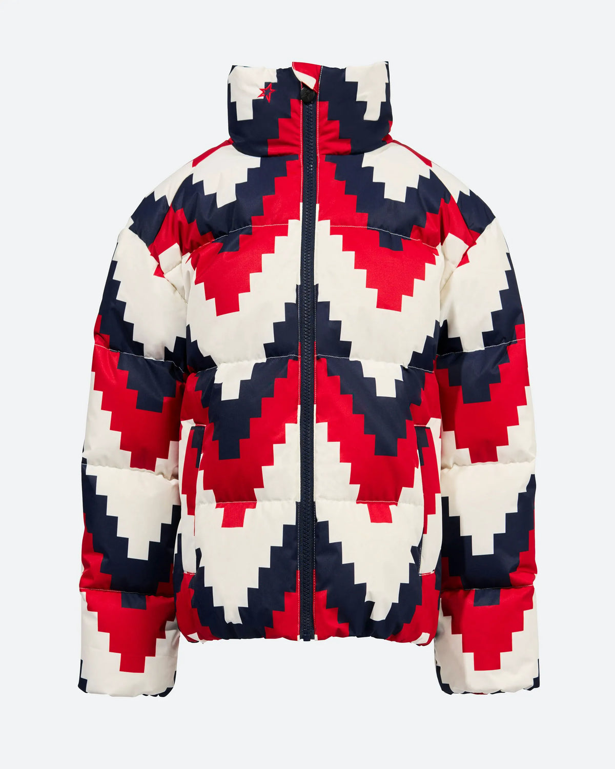 Navy, White & Red