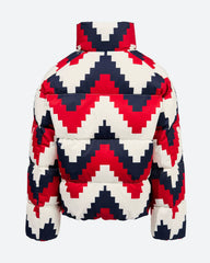 Navy, White & Red