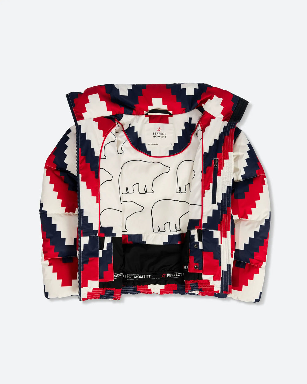 Navy, White & Red