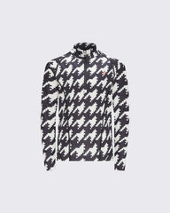 Houndstooth - Black,Snow White