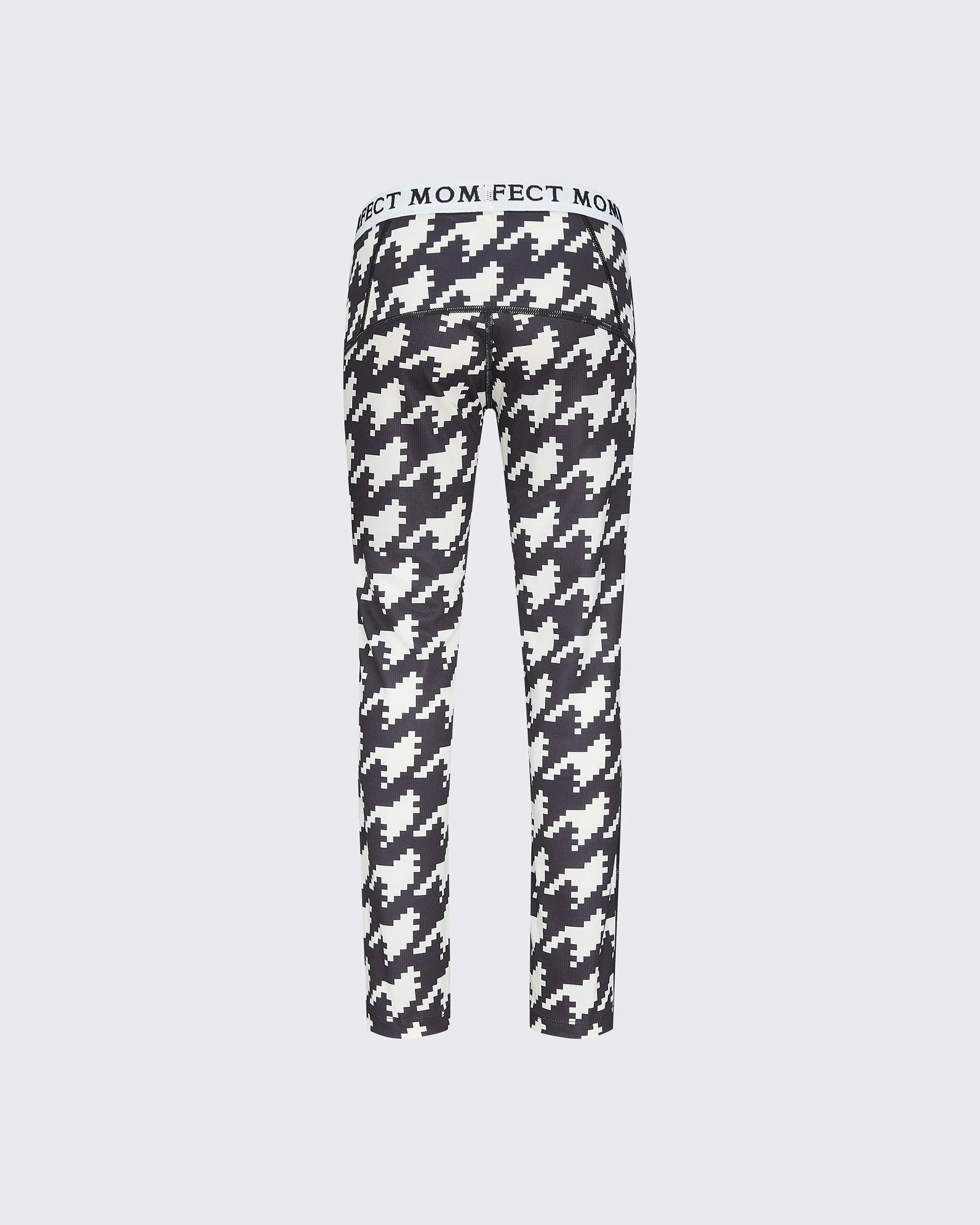 Houndstooth - Black,Snow White