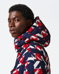 Navy, White & Red