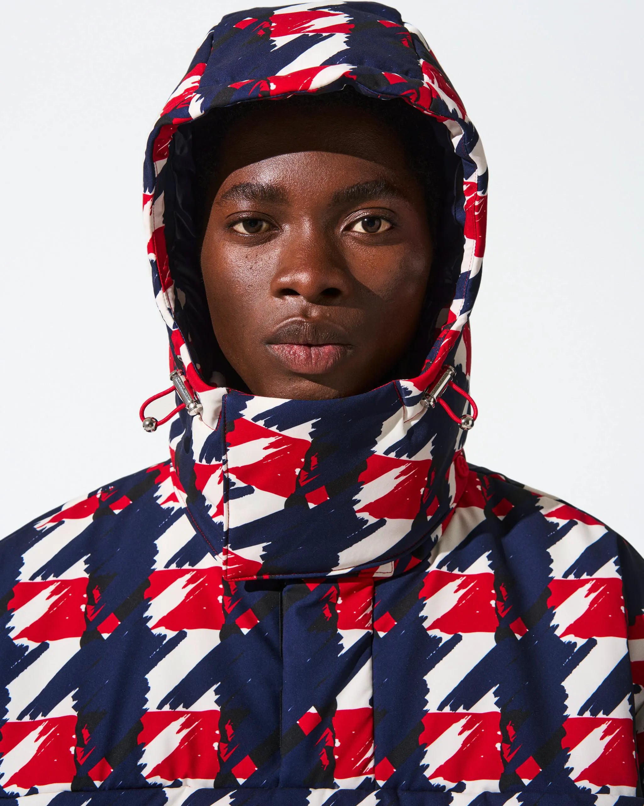 Navy, White & Red