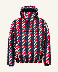 Navy, White & Red