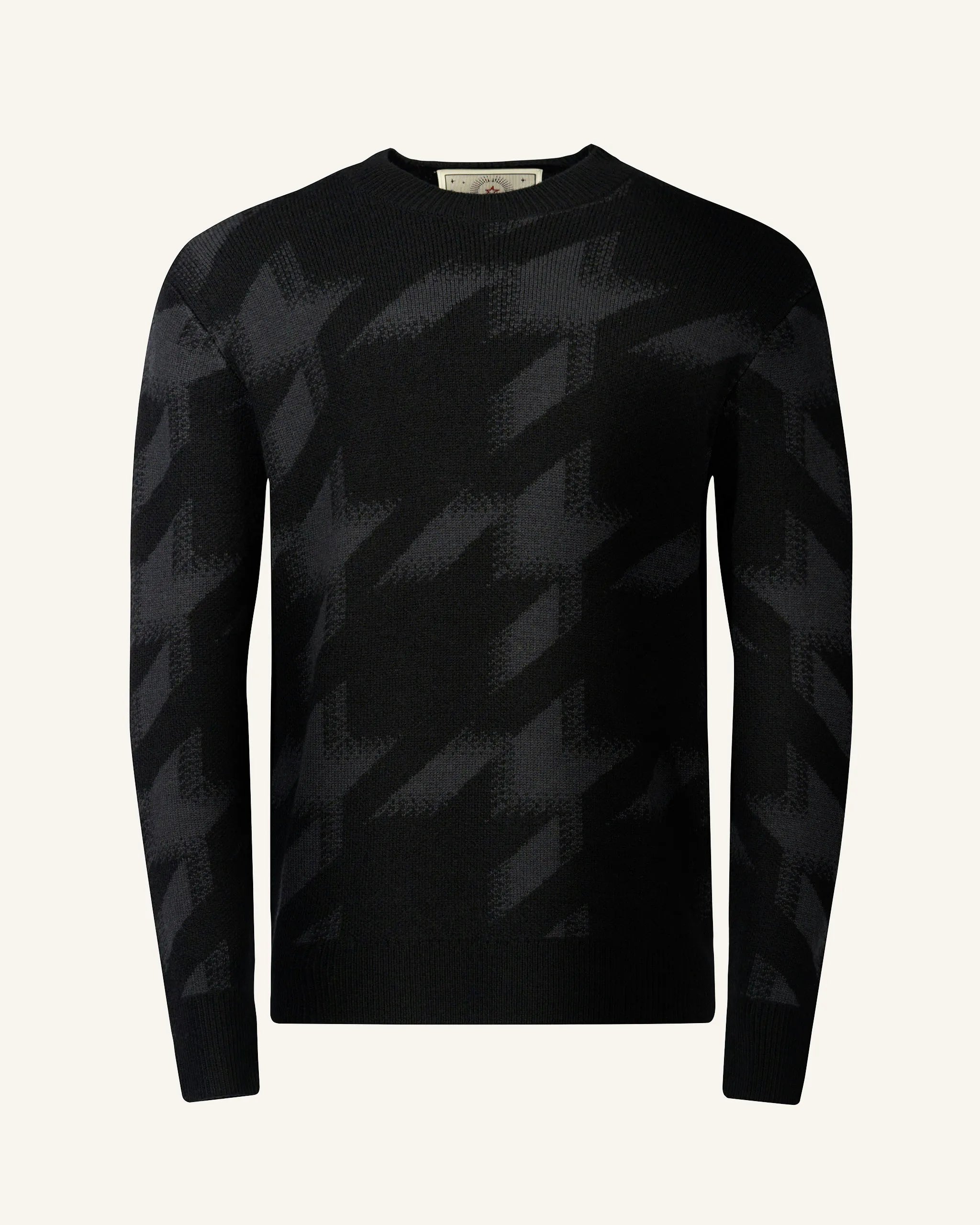 Black Houndstooth