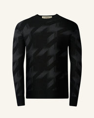 Black Houndstooth