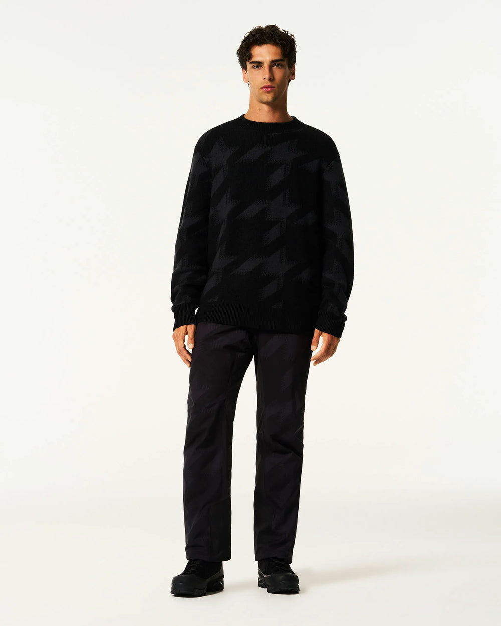 Black Houndstooth