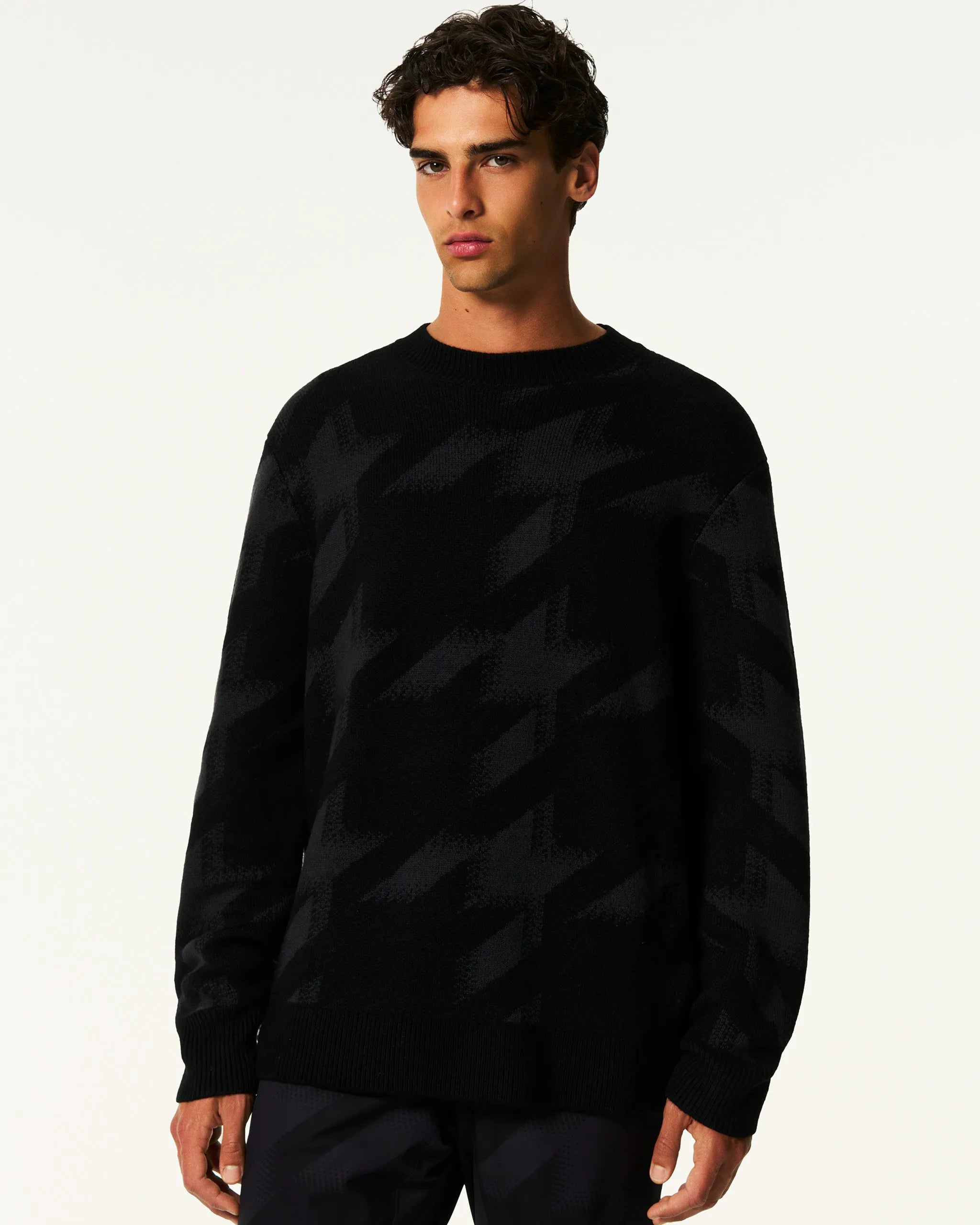 Black Houndstooth