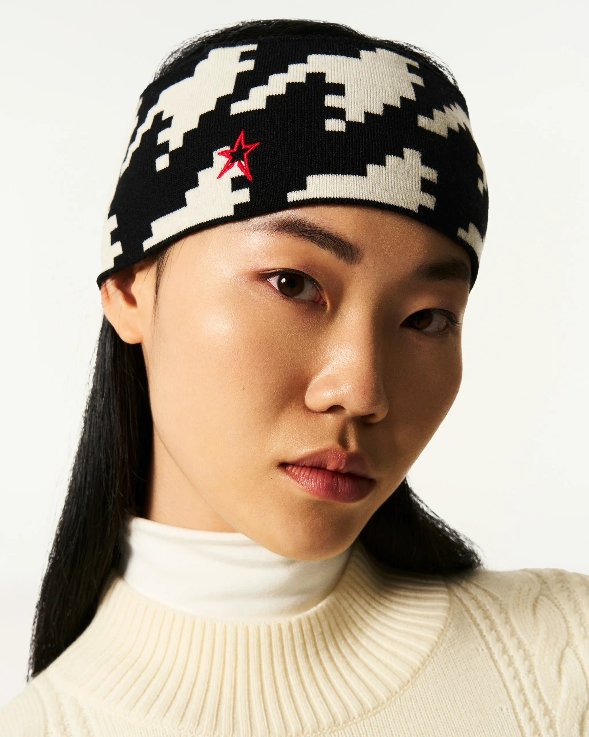 Black & White - Houndstooth Print