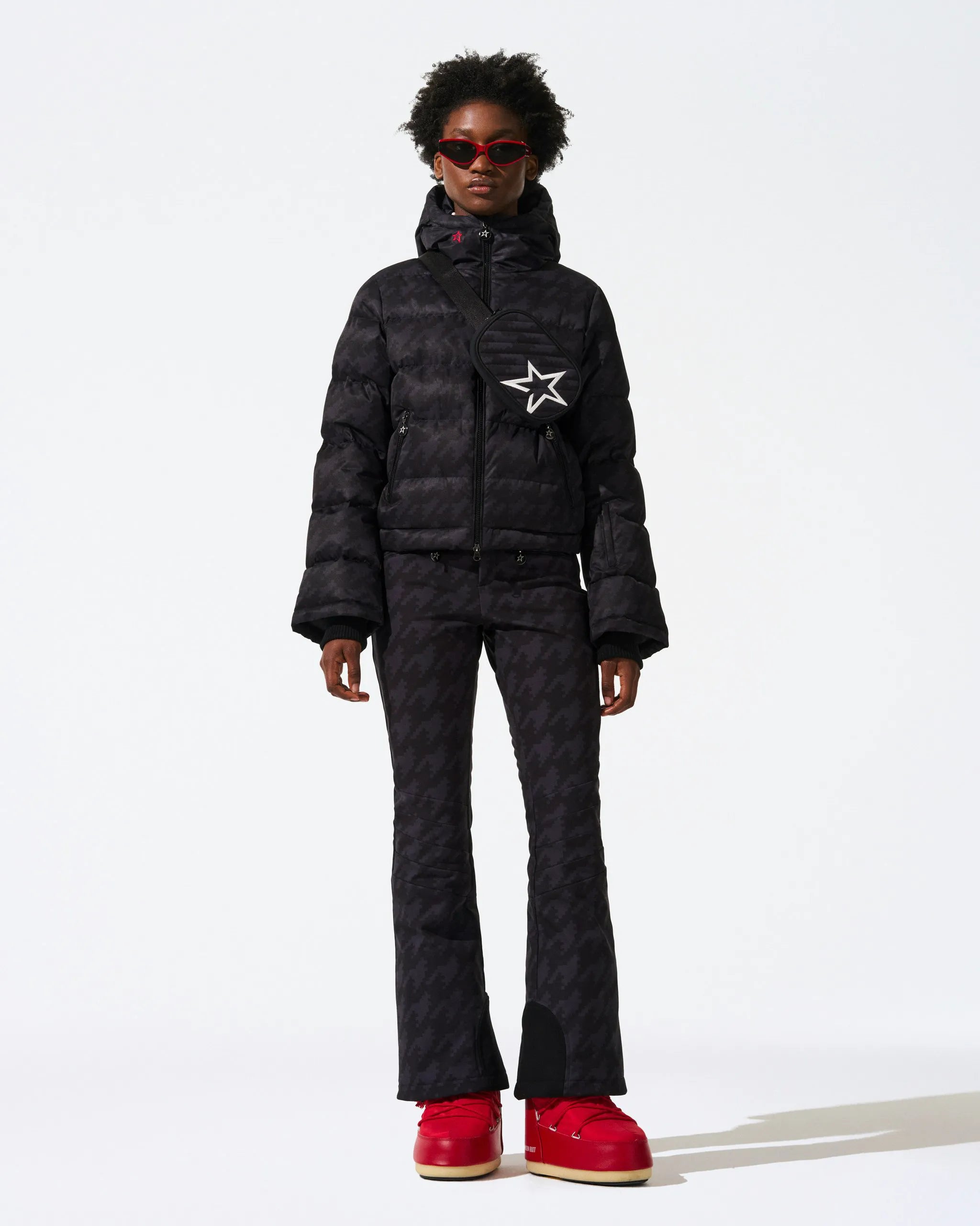 Black Houndstooth