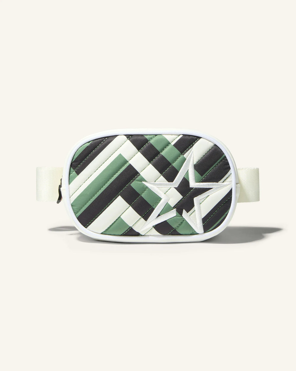 Waffle Print Green