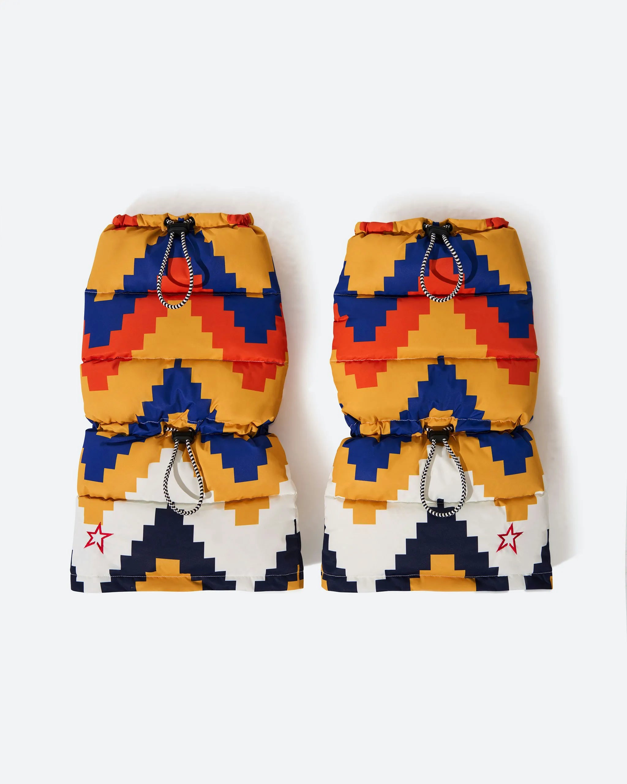 Canary Yellow Chevron Print