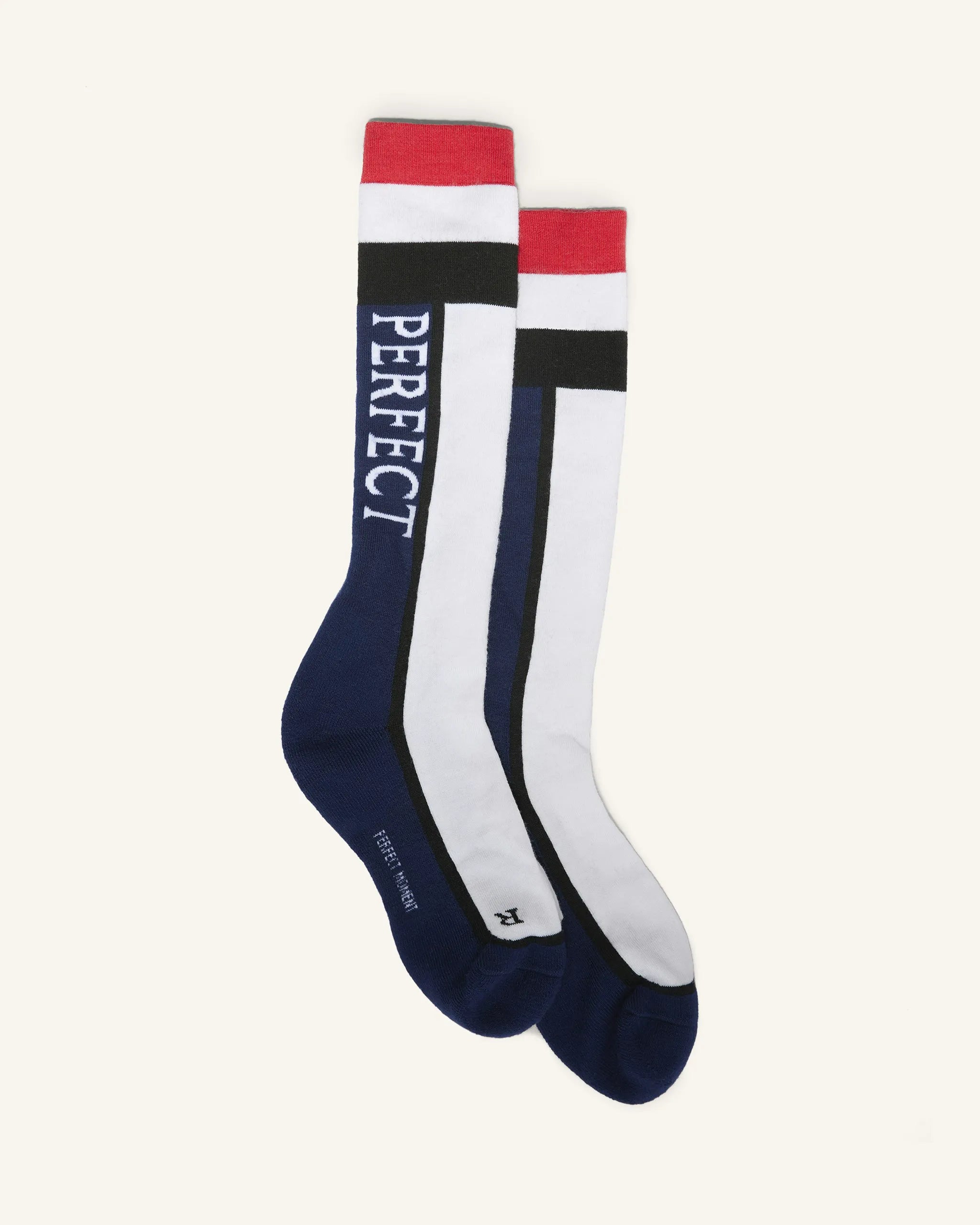 Navy, White & Red