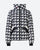 Houndstooth - Black,Snow White