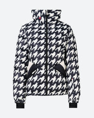 Houndstooth - Black,Snow White