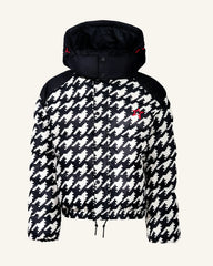 Houndstooth - Black,Snow White