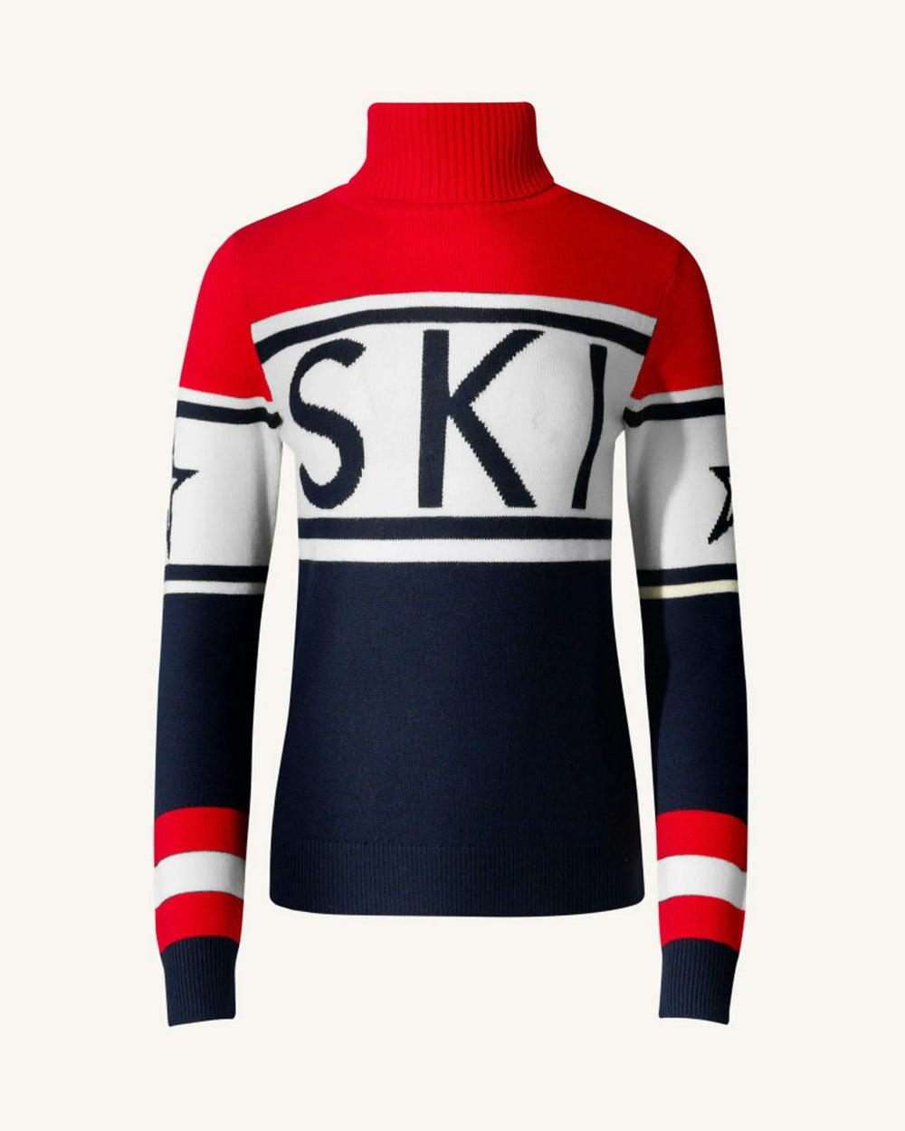 Navy, White & Red