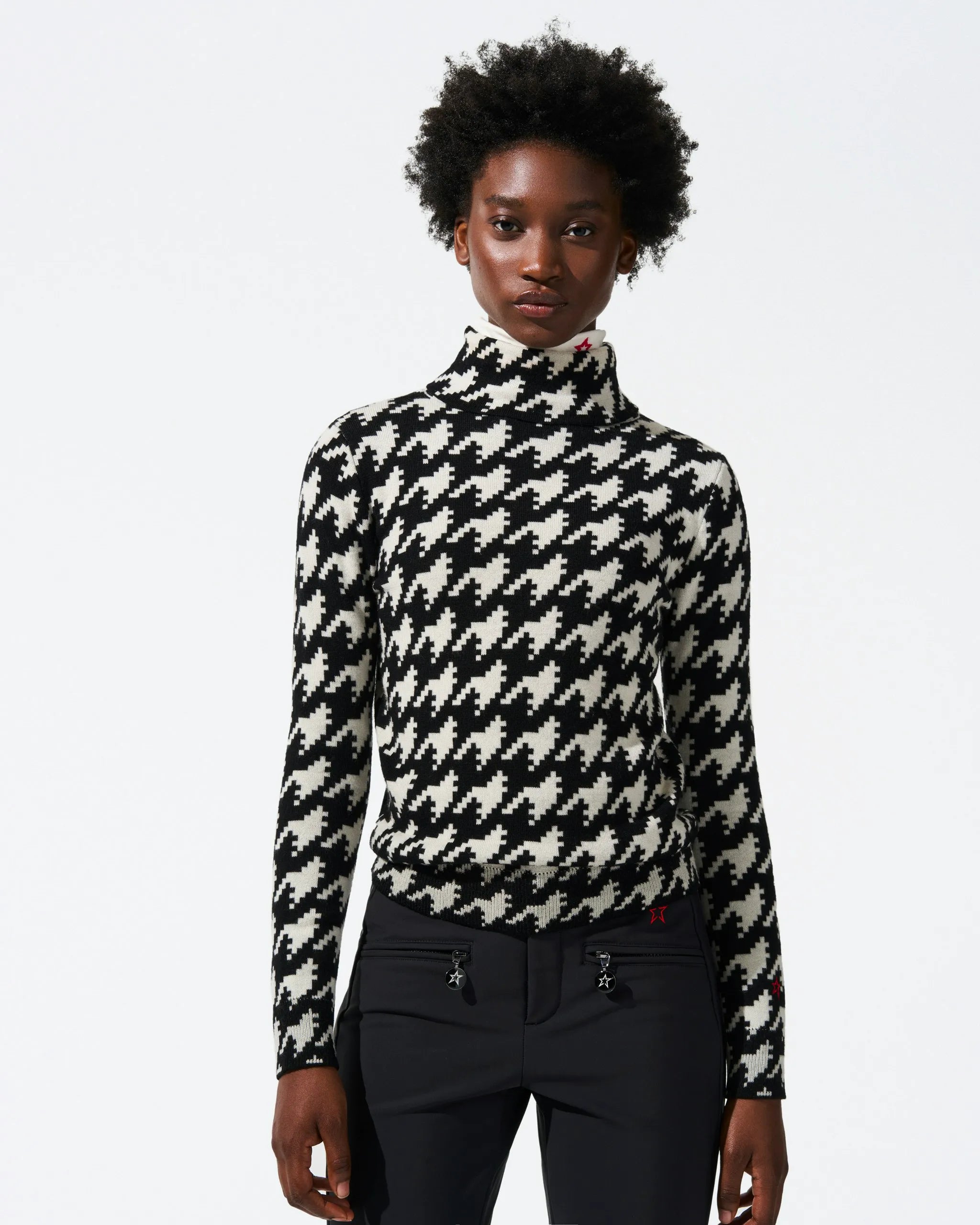 Black & White - Houndstooth Print