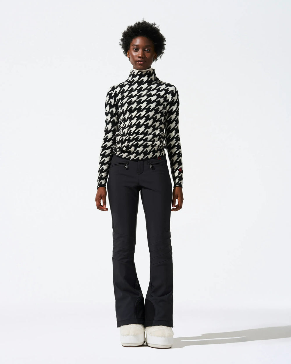 Black & White - Houndstooth Print