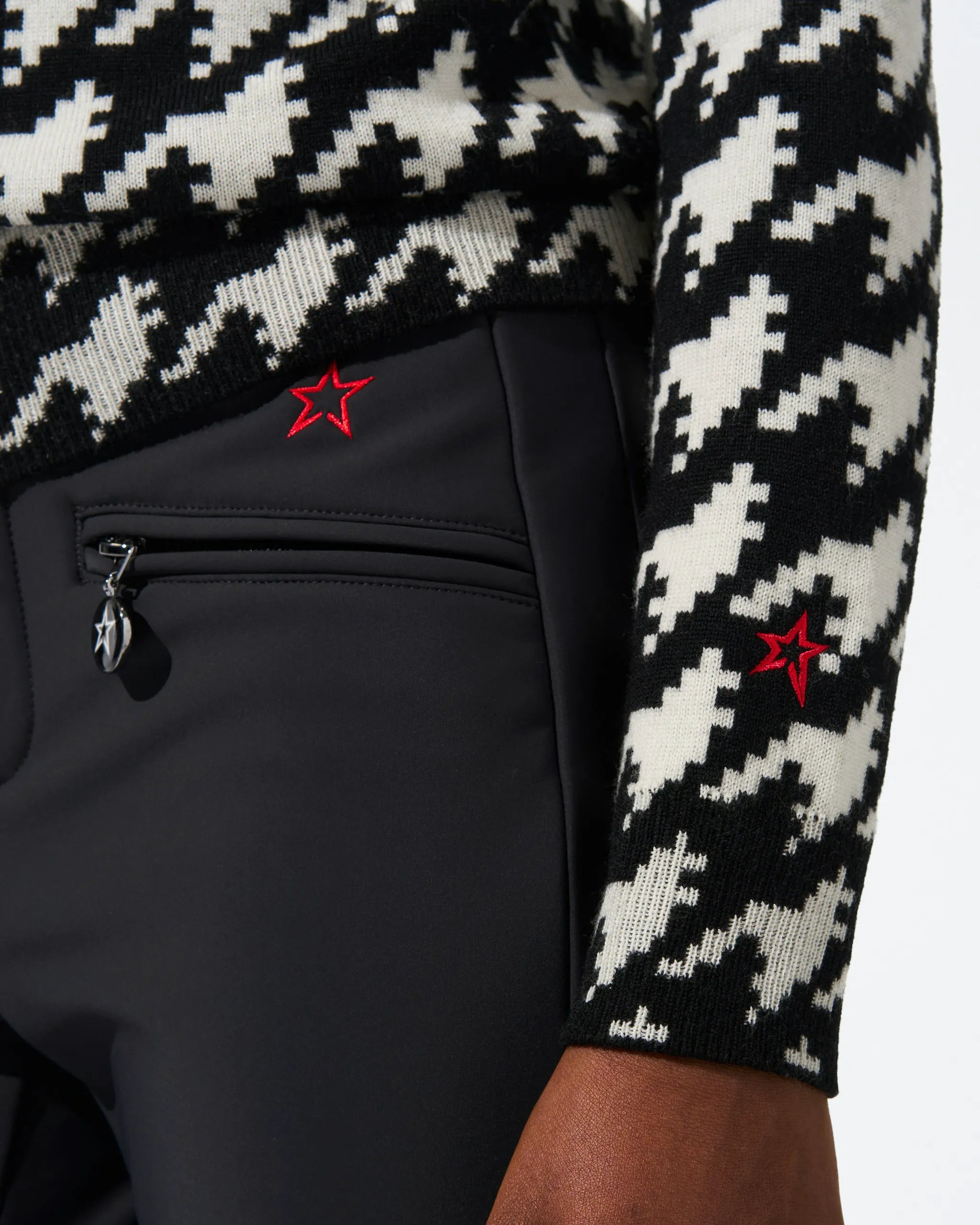 Black & White - Houndstooth Print