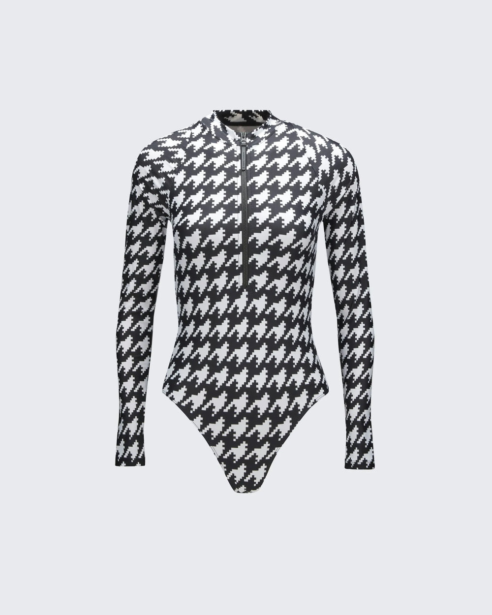 Black & White - Houndstooth Print