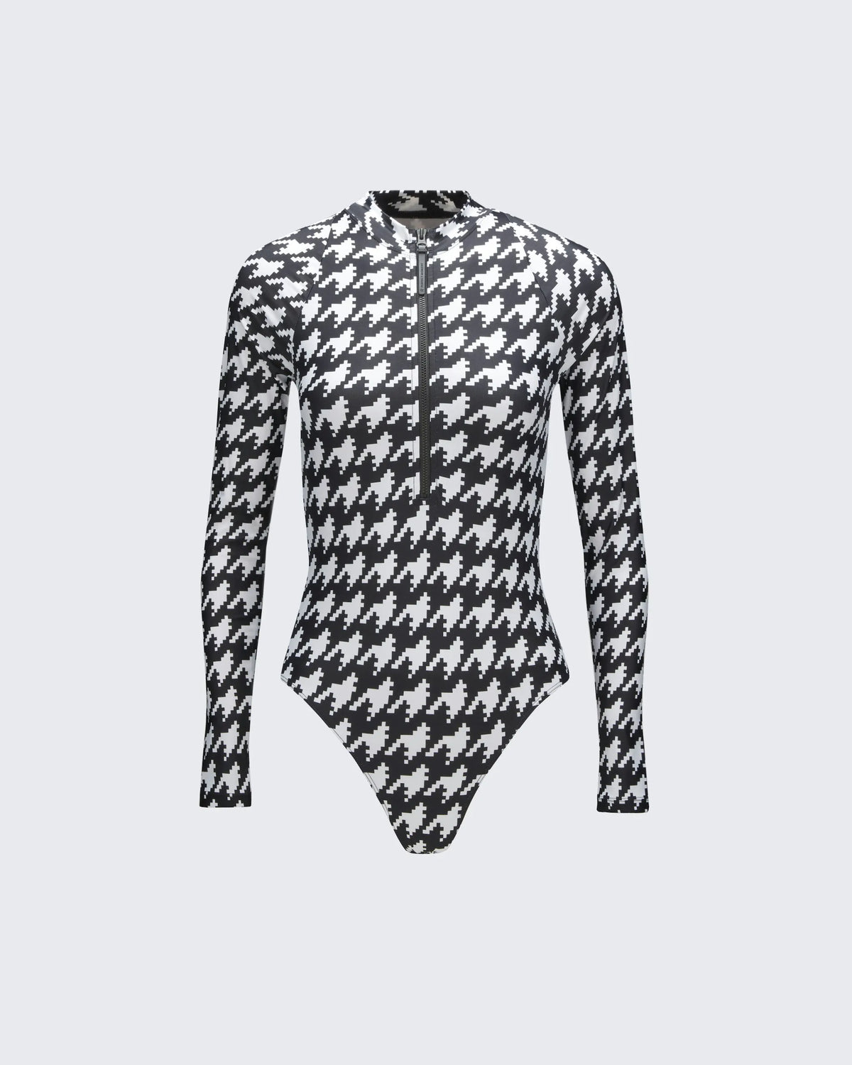 Black & White - Houndstooth Print
