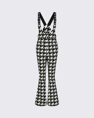 Houndstooth - Black,Snow White