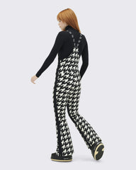 Houndstooth - Black,Snow White