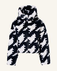Black & White - Houndstooth Print
