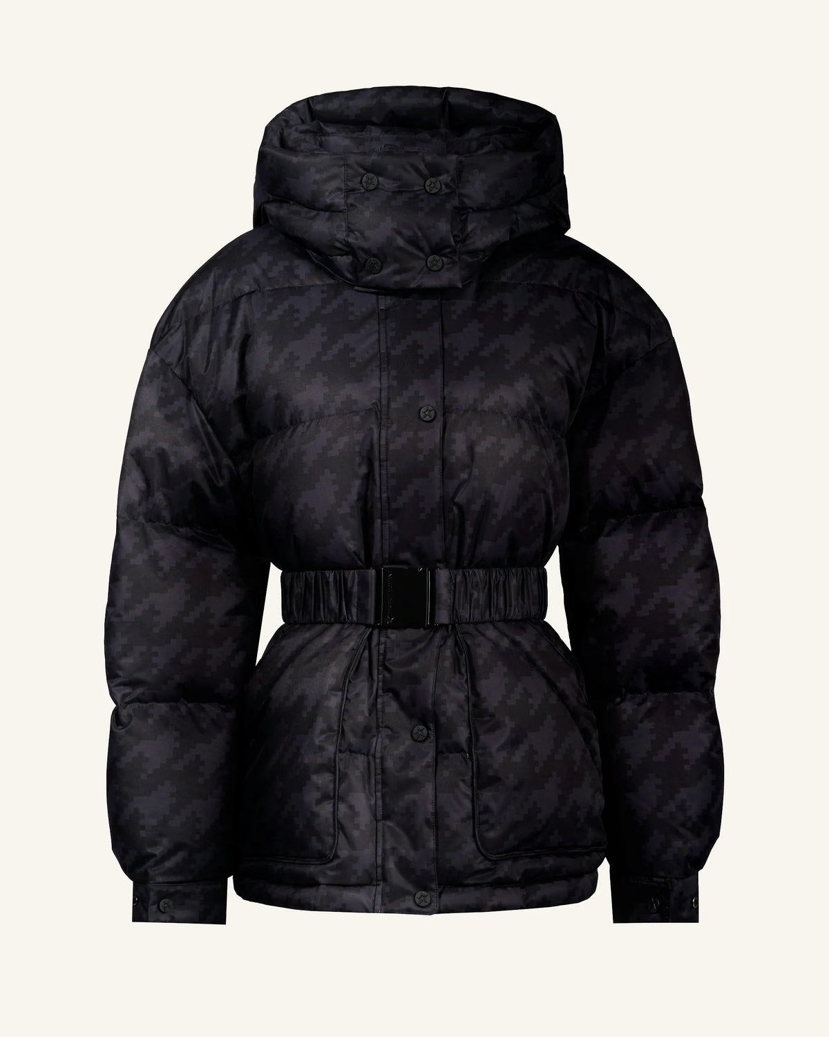 Black Houndstooth