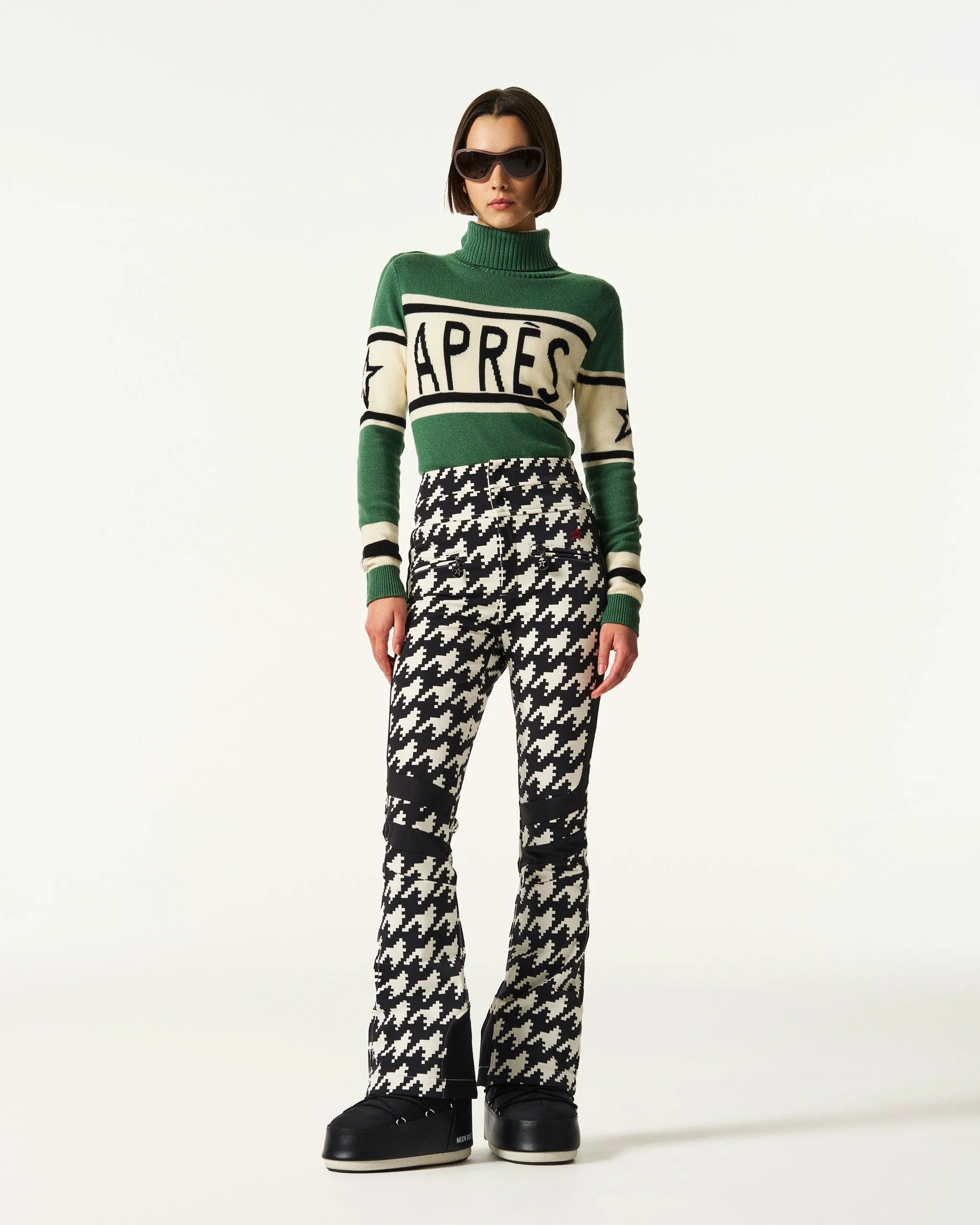 Black & White - Houndstooth Print