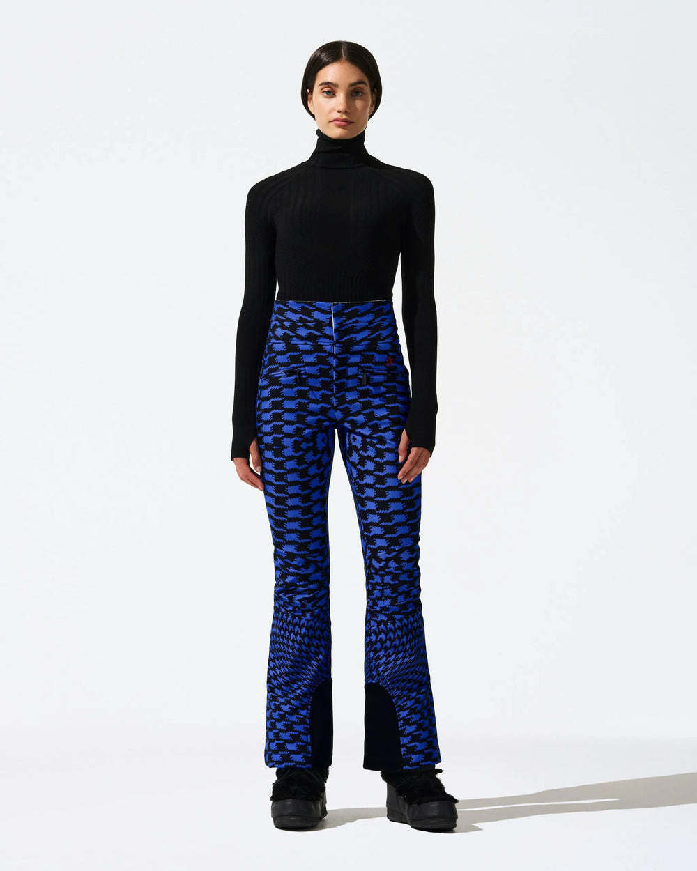 Indigo Twisted Houndstooth