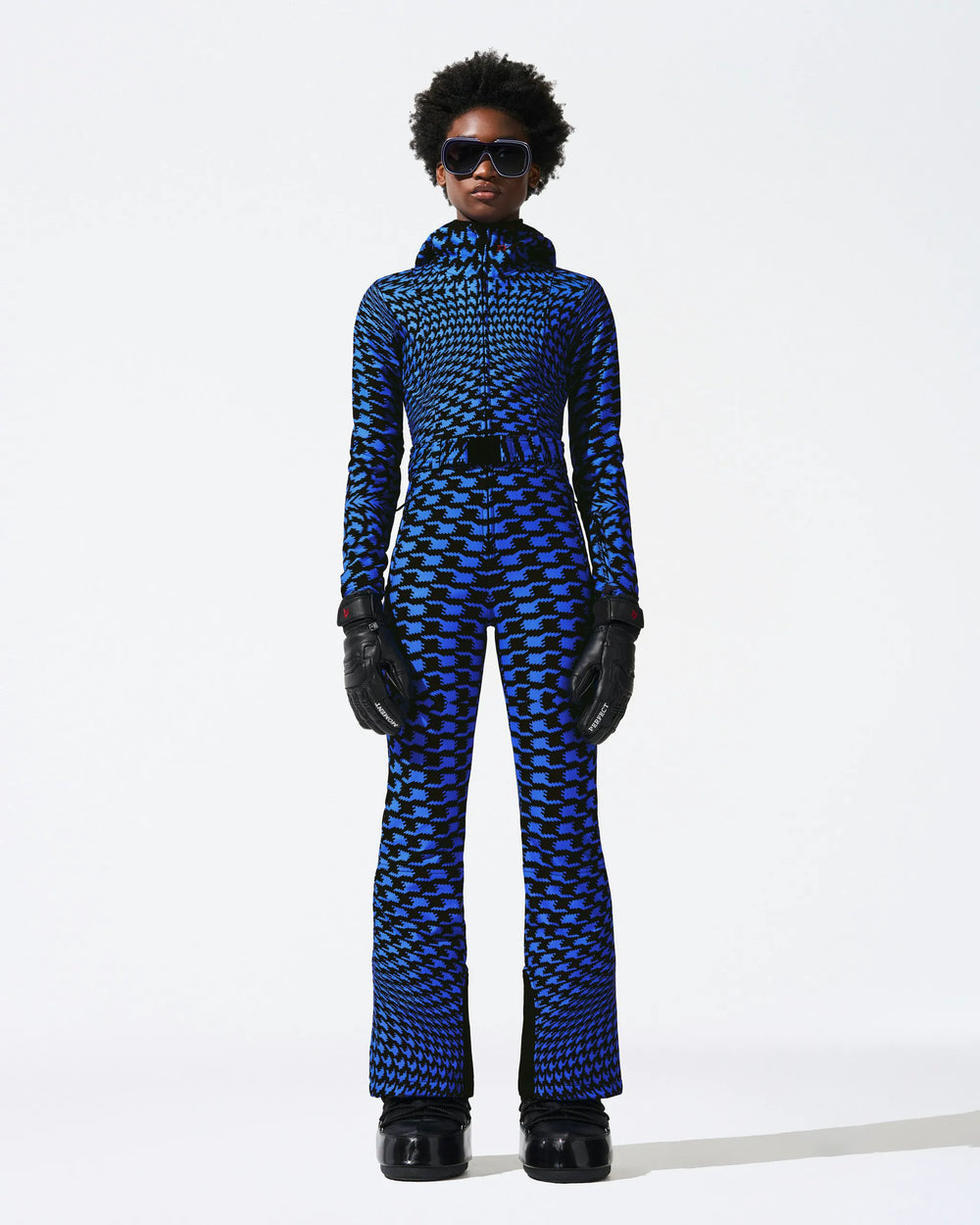 Indigo Twisted Houndstooth