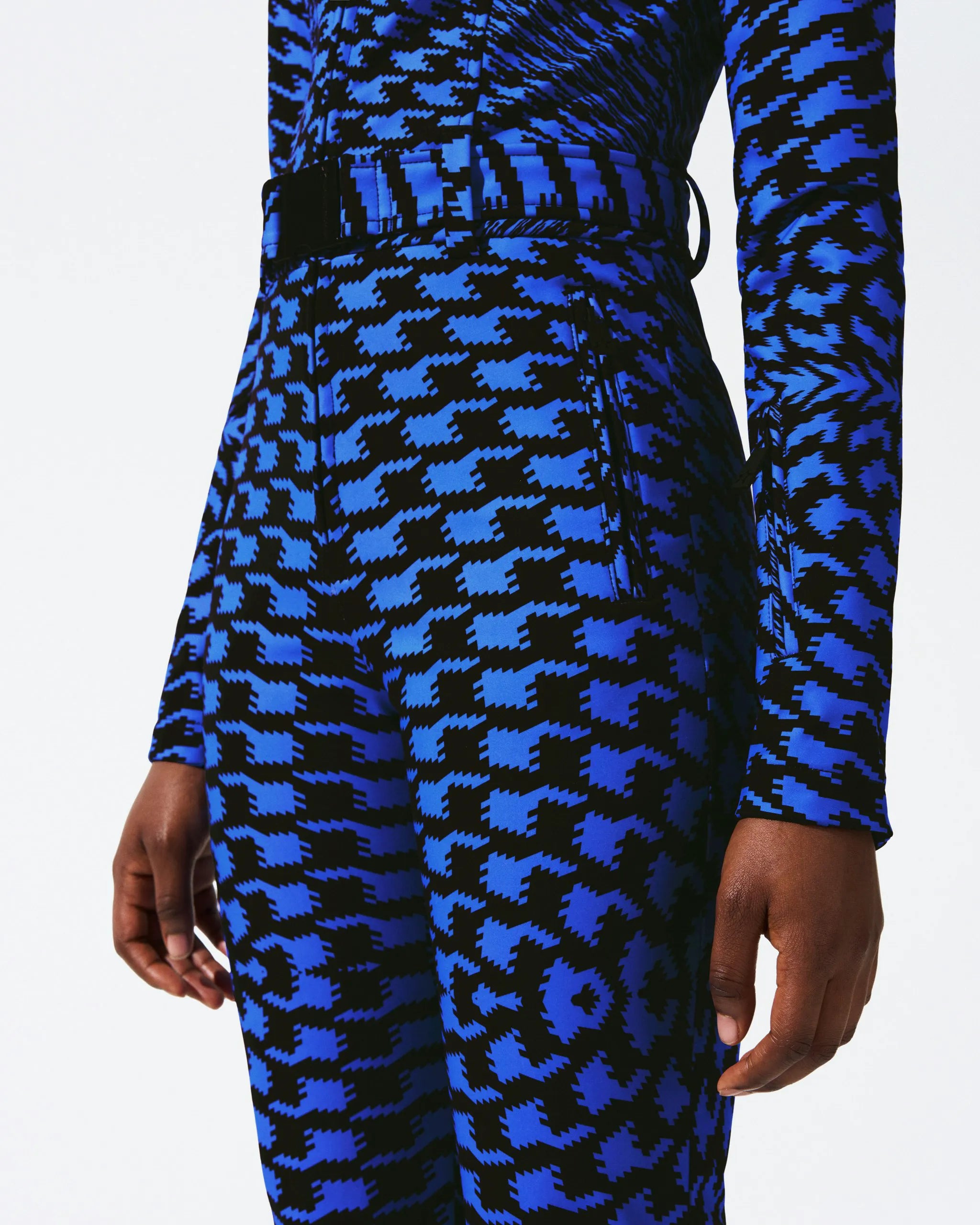 Indigo Twisted Houndstooth