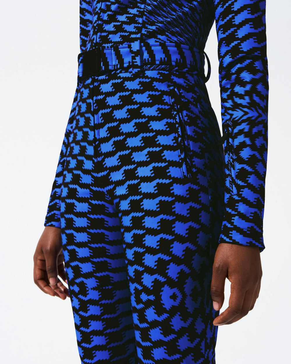 Indigo Twisted Houndstooth